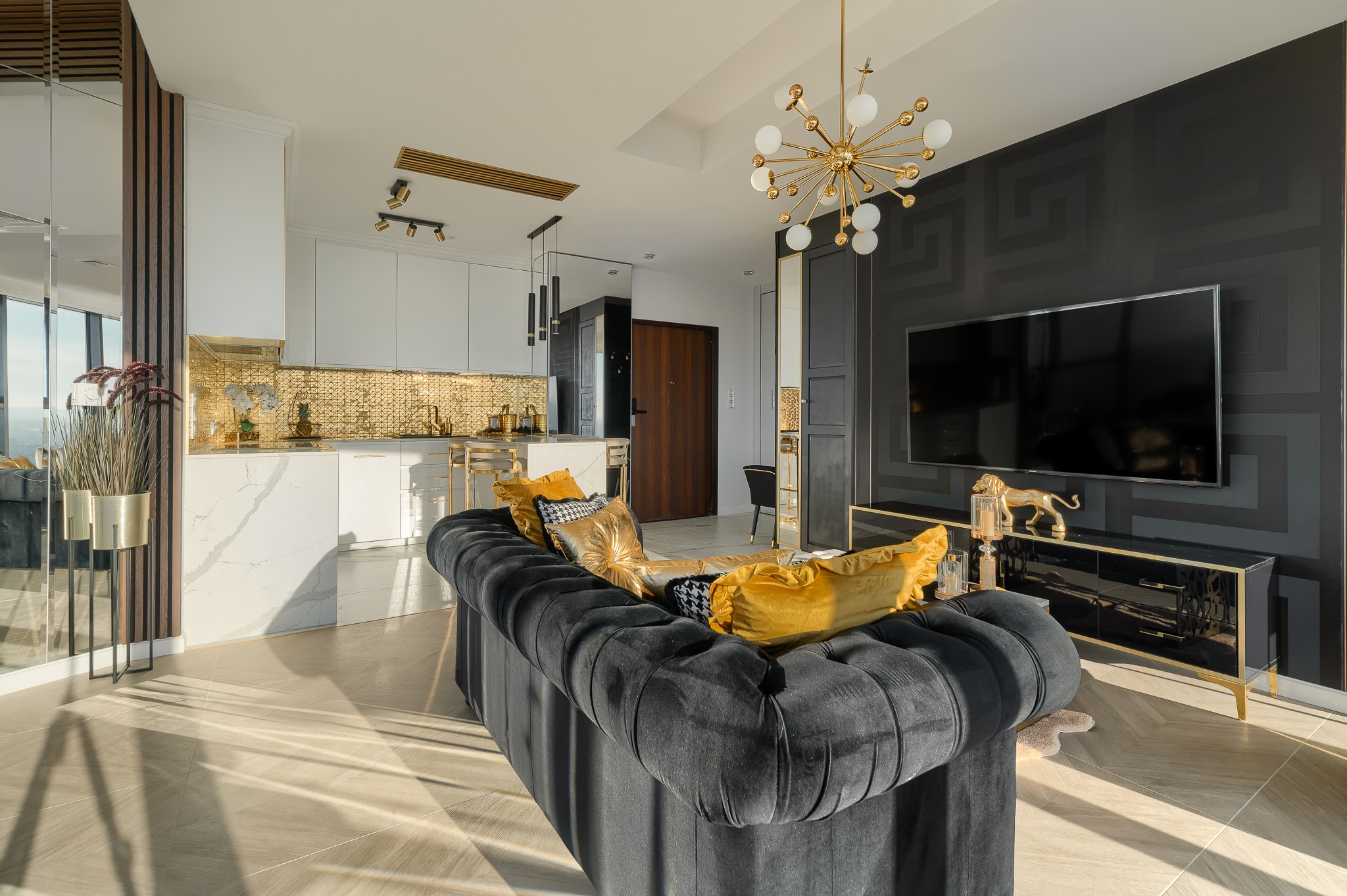 Gold21 Apartament - Salon